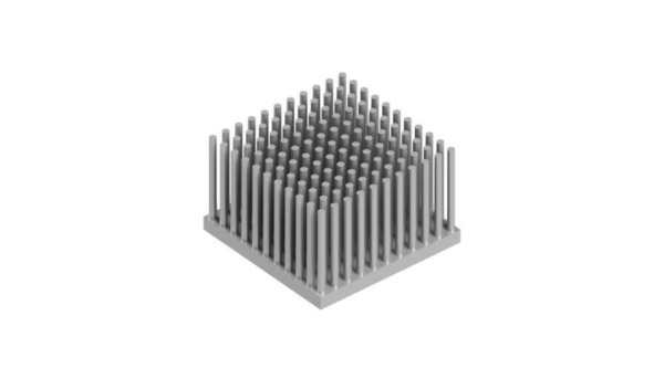 Pin heatsinks - ICK S 40 x 40 x 25