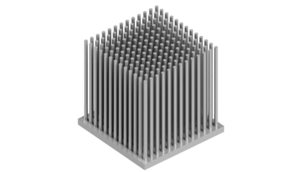 Pin heatsinks - ICK S 50 x 50 x 50