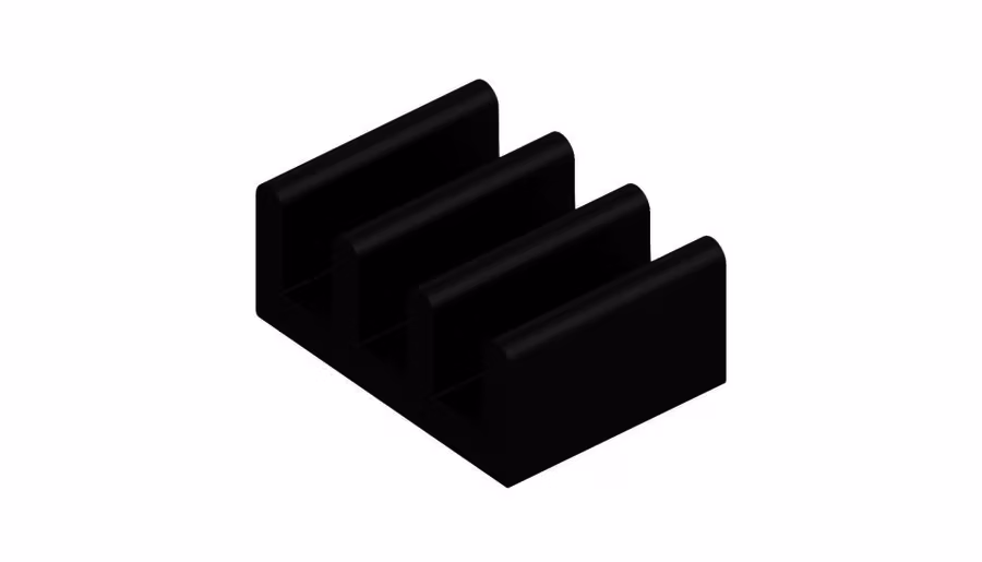 Heatsinks for DIL-IC, PLCC and SMD - ICK SMD M 10 SA