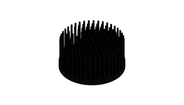 Pin heatsinks - ICK S R 100 x 50