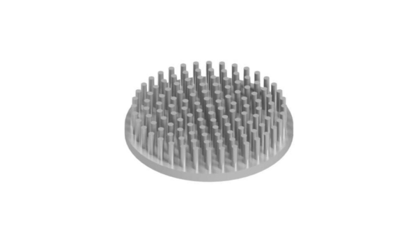 Pin heatsinks - ICK S R 50 x 10