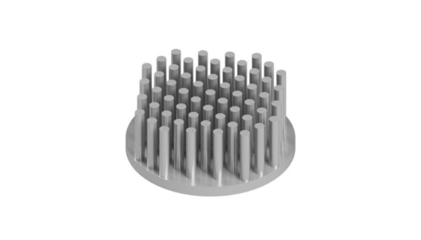 Pin heatsinks - ICK S R 50 x 20