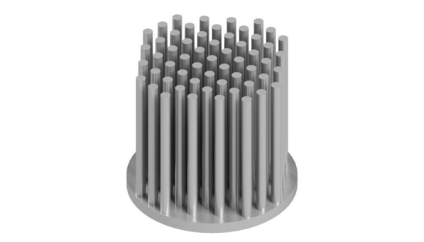 Pin heatsinks - ICK S R 50 x 45