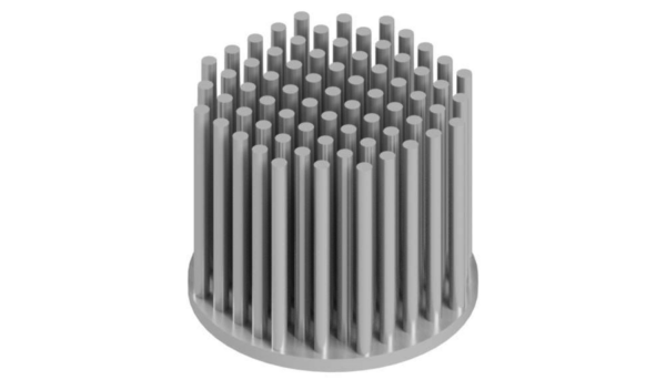 Pin heatsinks - ICK S R 54 x 45