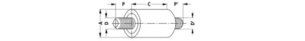 Distance sleeves and spacers - ISAB 3 A 20 - Image 2