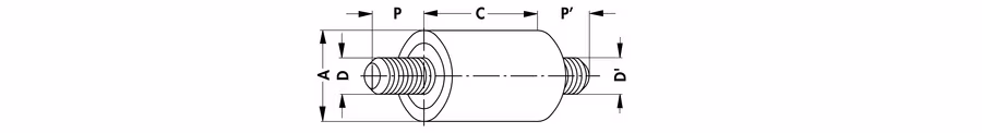 Distance sleeves and spacers - ISAB 4 A 15 - Image 2