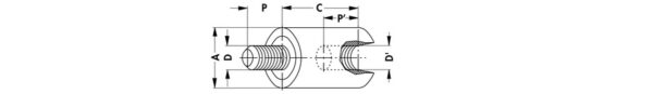 Distance sleeves and spacers - ISAB 25 B 10 - Image 2