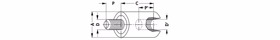 Distance sleeves and spacers - ISAB 25 B 30 - Image 2