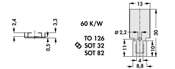 Small heatsinks - KK 32 - Image 2