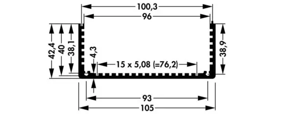 Enclosure profiles for combination cases - KO H 6 100 MS - Image 2