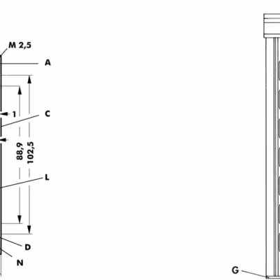 Heatsink insert modules - KSK 3 421 8