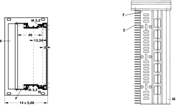 Heatsink insert modules - KSK 3 421 14