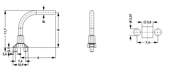 Light pipes for SMDs - LL W 40 203 508 R - Image 2