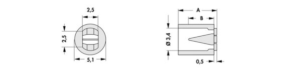 Spacers for LED - MAH 81 - Image 3