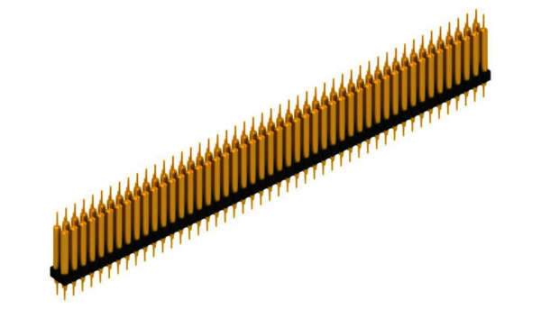 Male headers - MK 214 X 3 96 G