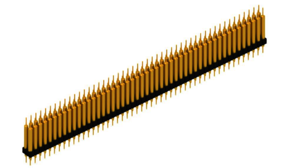 Male headers - MK 214 X 3 98 G