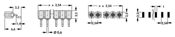 Female headers - MK 24 SMD 8 - Image 3