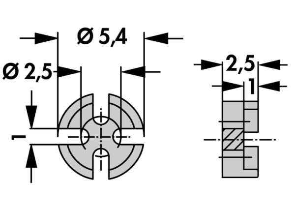 Mounting pads - MS 184 25 - Image 3