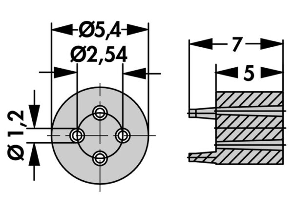 Mounting pads - MS 184 7 - Image 2