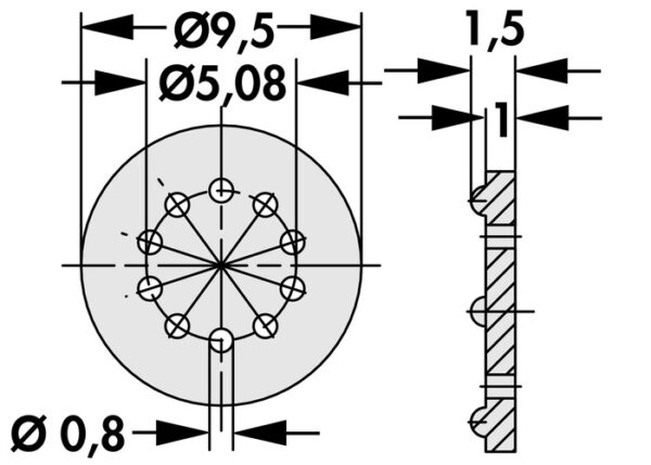 Mounting pads - MS 510 15