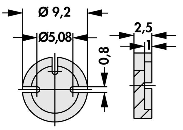 Mounting pads - MS 53 25 - Image 2