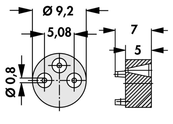 Mounting pads - MS 53 7