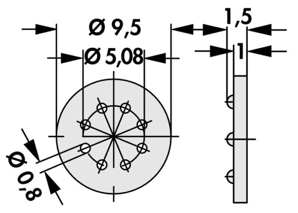 Mounting pads - MS 58 15 - Image 2