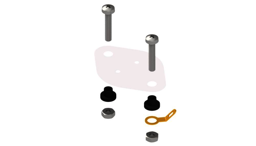 Mounting kits for insulation of power transistors - MST 3