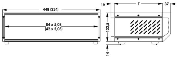 19" system cases RACKCASE - RAC 342 280 NB - Image 3