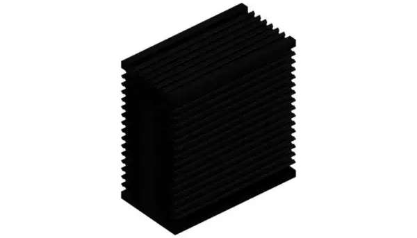 Standard extruded heatsinks - SK 163 150 SA