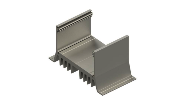 Standard extruded heatsinks - SK 61 75 ME