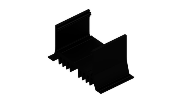 Standard extruded heatsinks - SK 61 75 SA