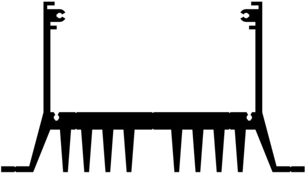 Standard extruded heatsinks - SK 61 100 SA WL - Image 2