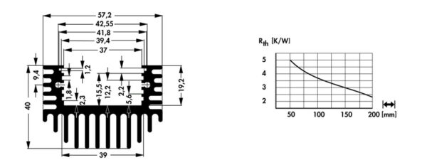 Heatsinks for LEDs - SK LED 3 1000 SA - Image 2