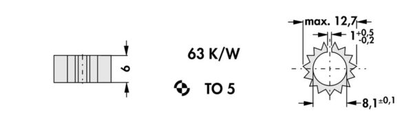 Small heatsinks - SKK 56 - Image 3