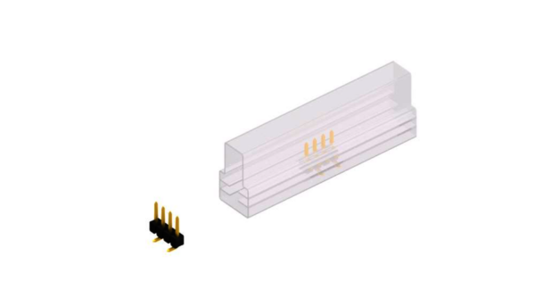 Male headers - SL 10 SMD 052 4 G SM