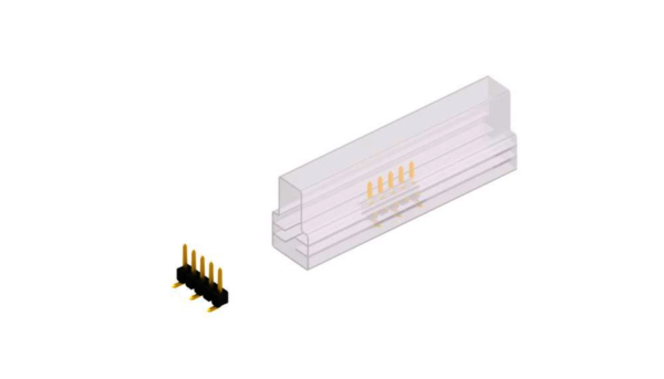 Male headers - SL 10 SMD 052 5 G SM