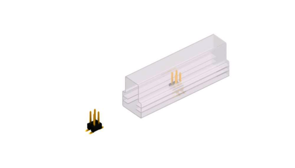 Male headers - SL 11 SMD 062 4 G SM