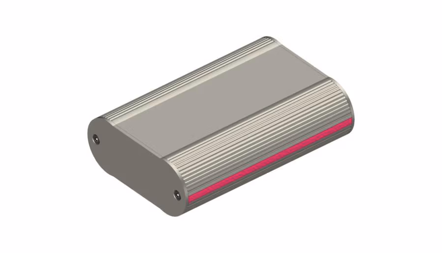 Miniature aluminium casing - TON 86 36 120 ME EV