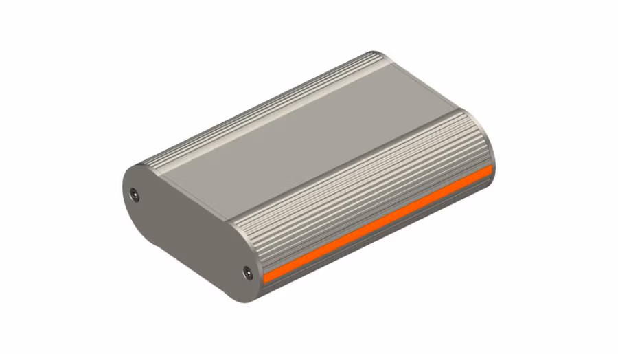 Miniature aluminium casing - TON 86 36 120 ME NG