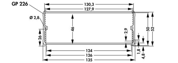 Tube cases - TUF 135 52 80 LD MS - Image 3