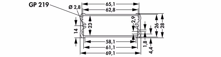 Tube cases - TUF 69 28 200 SA - Image 3