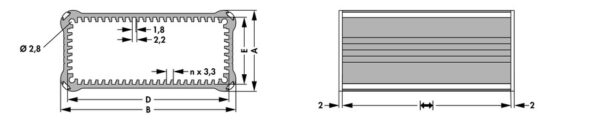 Tube cases - TUS 84 39 50 MS KR - Image 2