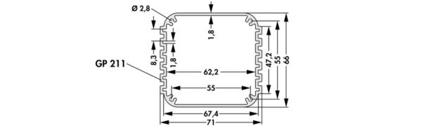 Tube cases - UTG 71 66 75 SA - Image 2