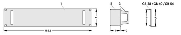 19" plug-in boxes - VESA GT 3 70 - Image 3