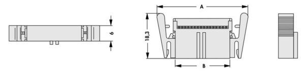 Female connector - VFL 06 G - Image 3