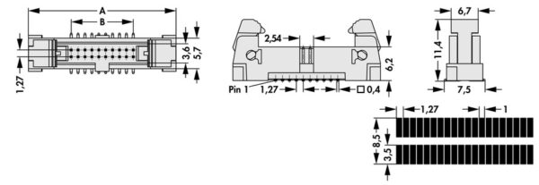 Shroud-male header - VSLV 26 SMD G - Image 3