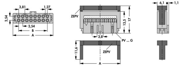 Female connector - ZEPV 14 - Image 3